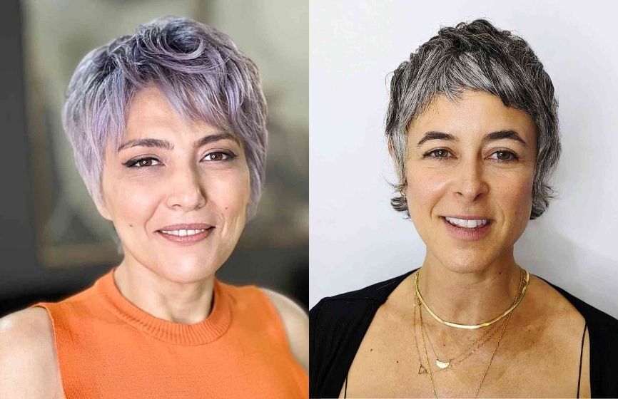 26 Modern Pixie Shag Haircuts for Stylish Older Women