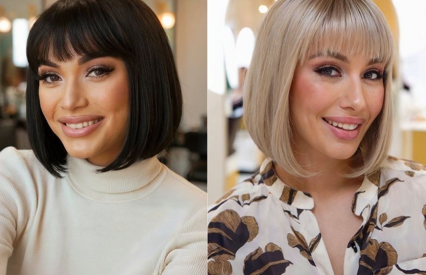 45 Most Eye-Catching Bob Haircuts with Bangs for a Fresh Makeover