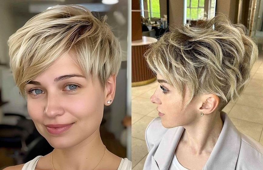 46 Eye-Catching Blonde Pixie Cut Ideas to Show Your Stylist
