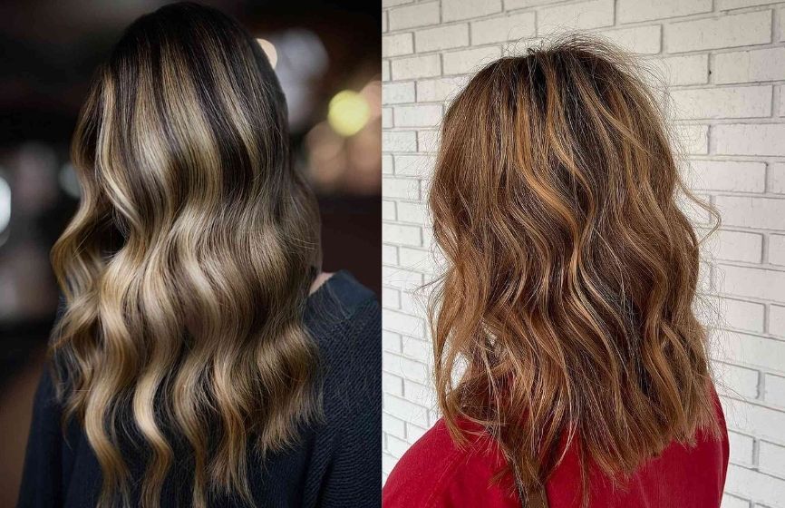 50 Stunning Blonde Balayage on Dark Brown Hair