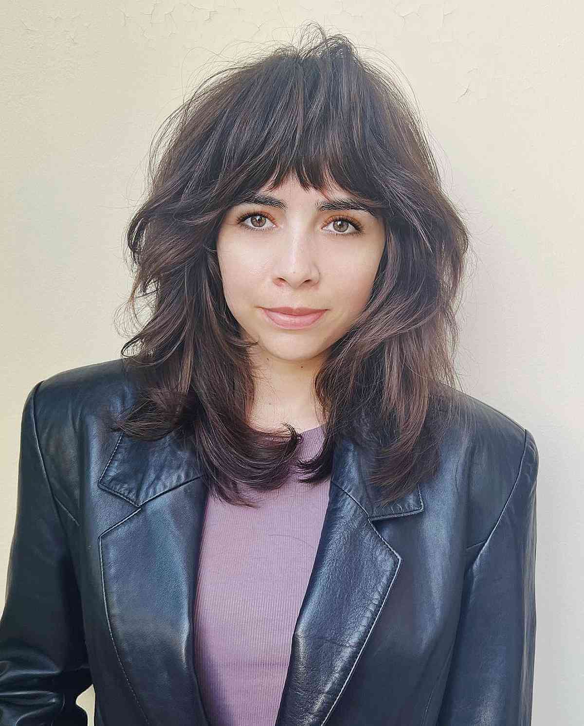 80s-Inspired Modern Shag with Layers