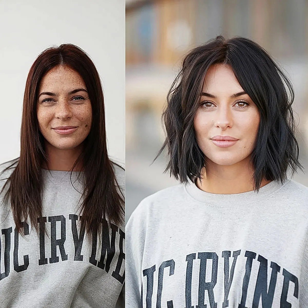 Above-The-Shoulder Choppy Bob for Fine Hair
