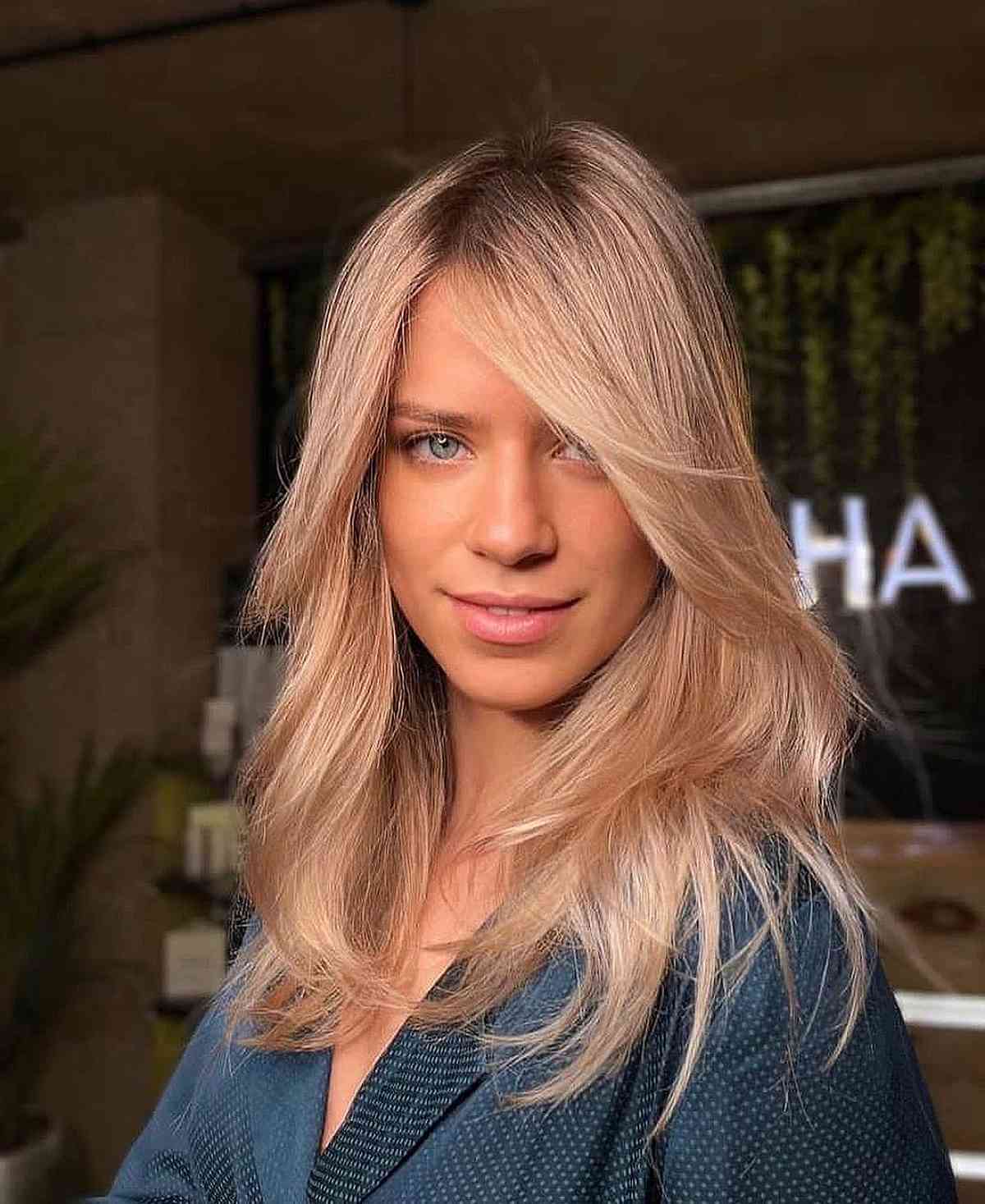 Amazing Medium-Length Straight Layers