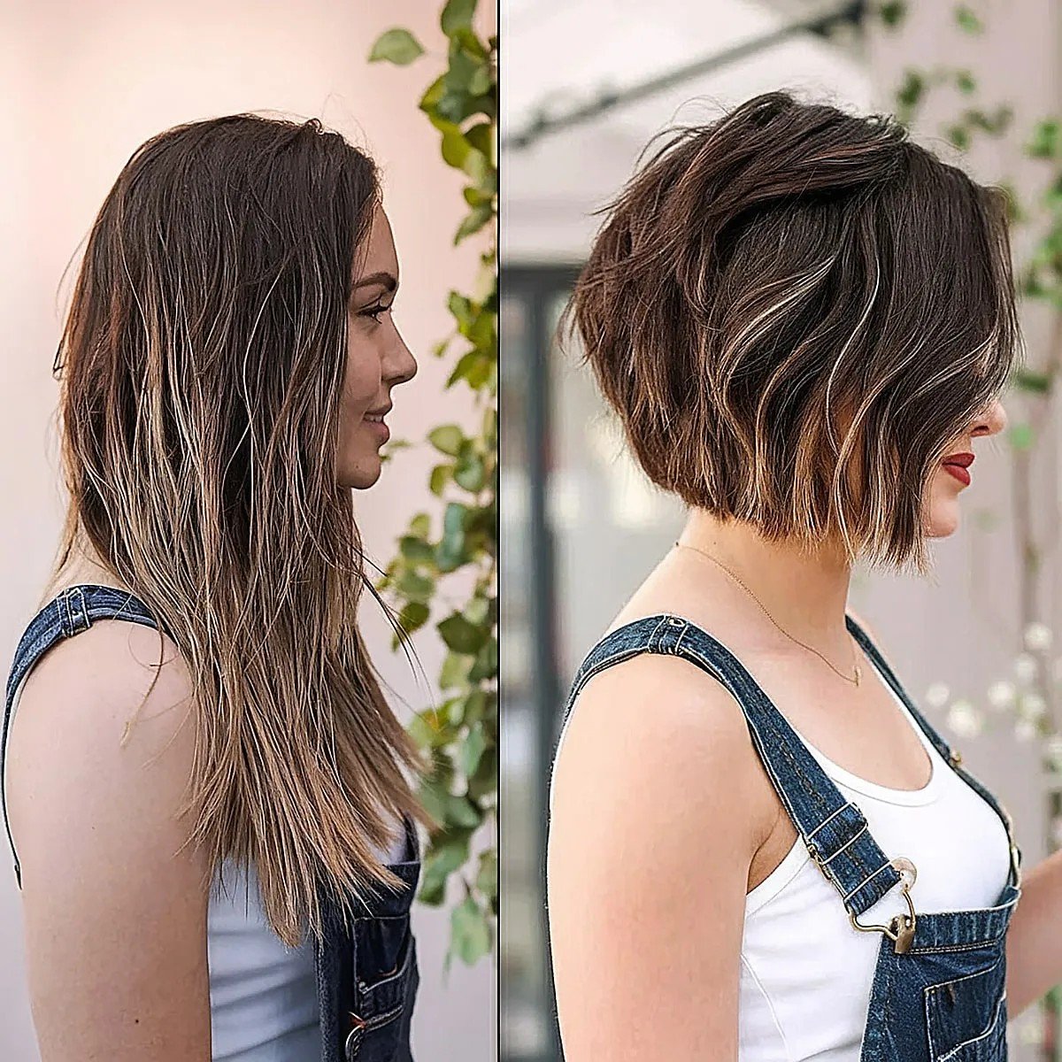 Cute Textured Bob With Highlights
