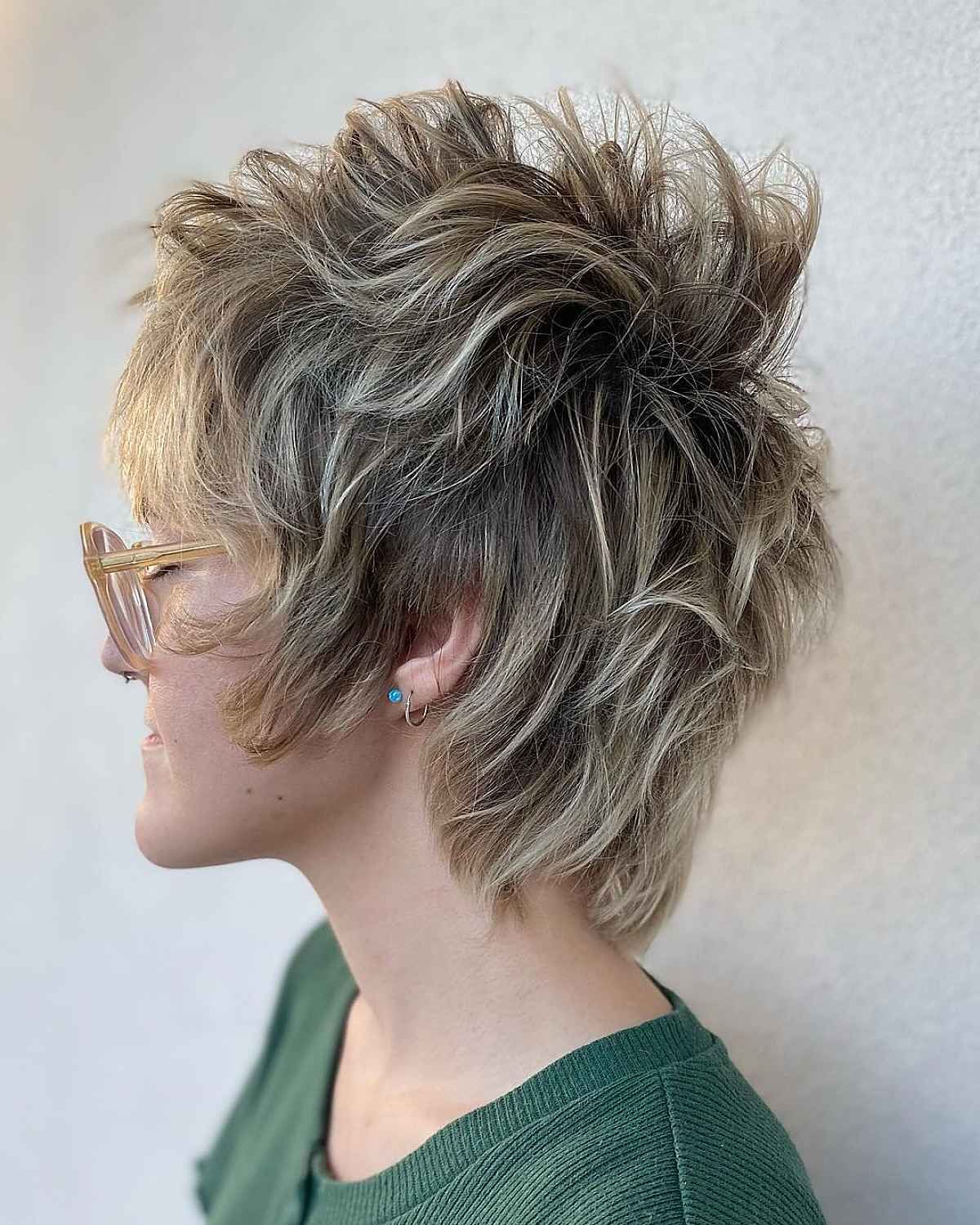 Pixie Shaggy Haircut with Messy Layers