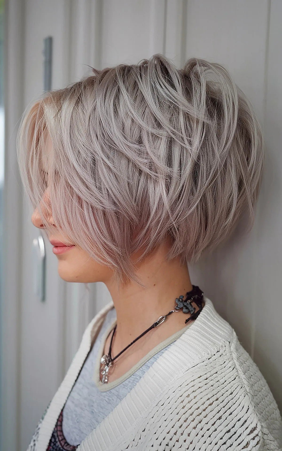 sassy stacked bob