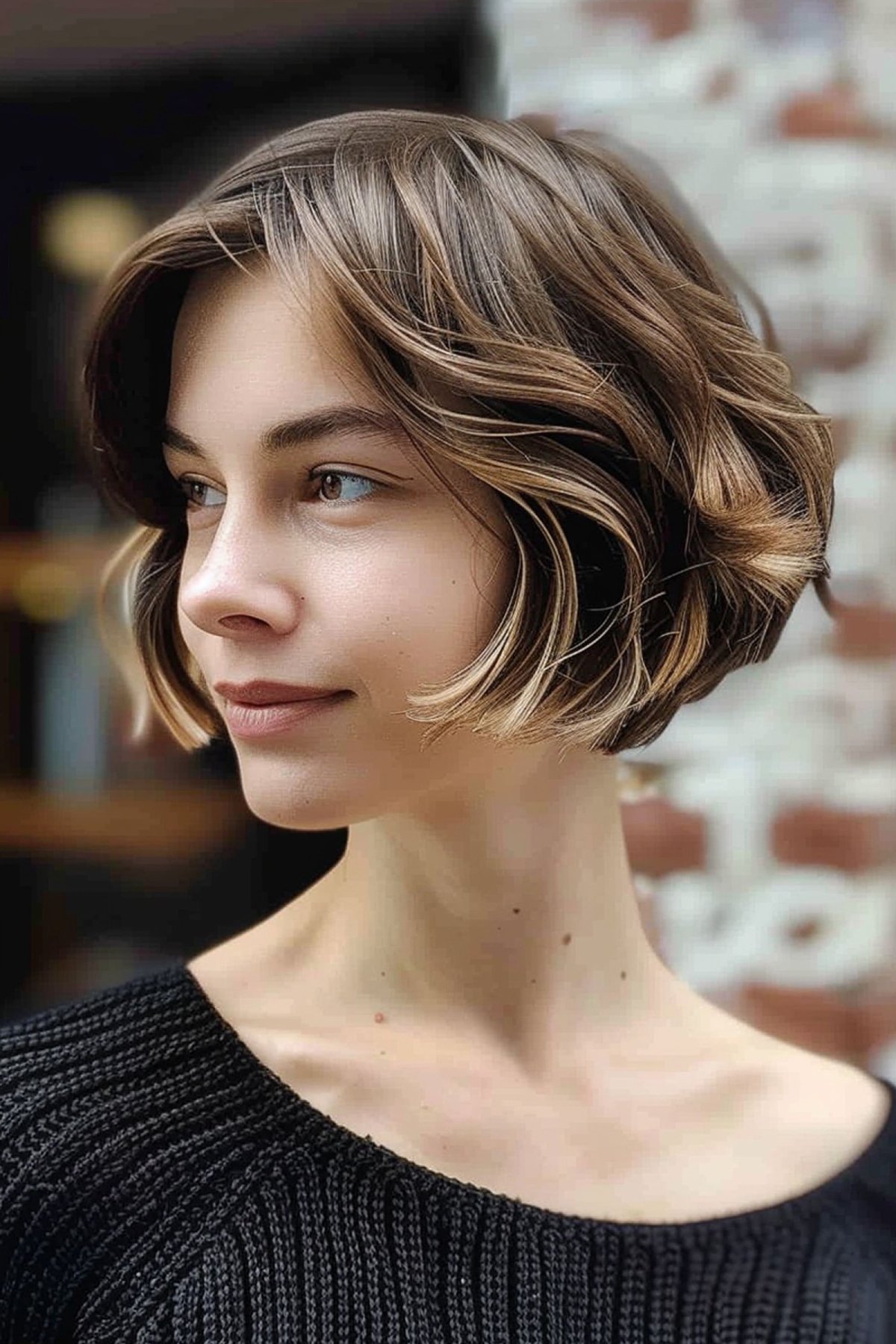 short french bob hairstyle