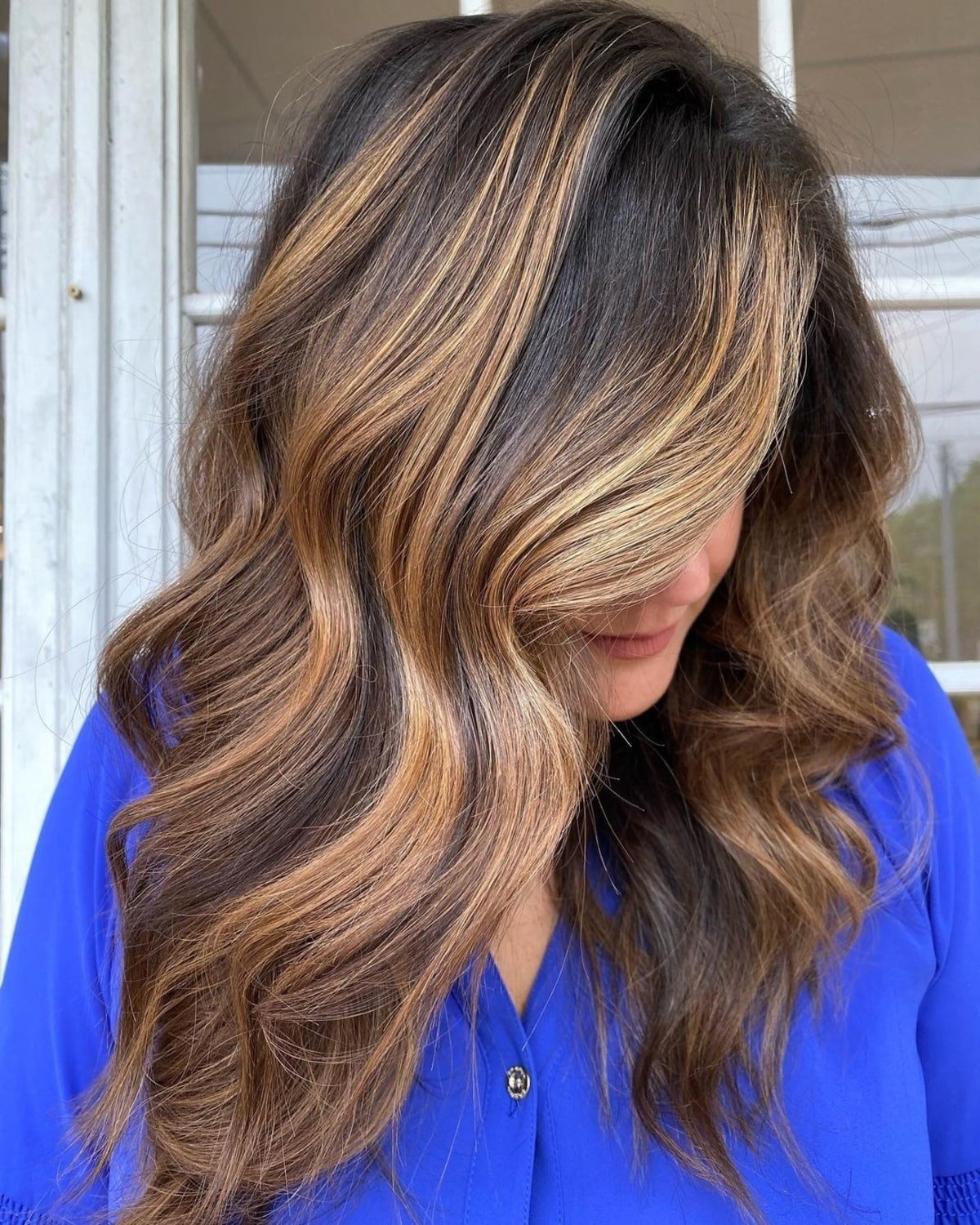 Sweet & Chunky caramel highlights