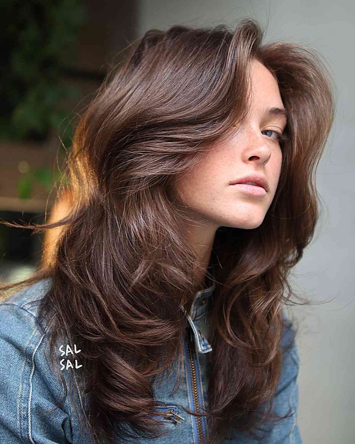 Voluminous and Thick Butterfly Hair