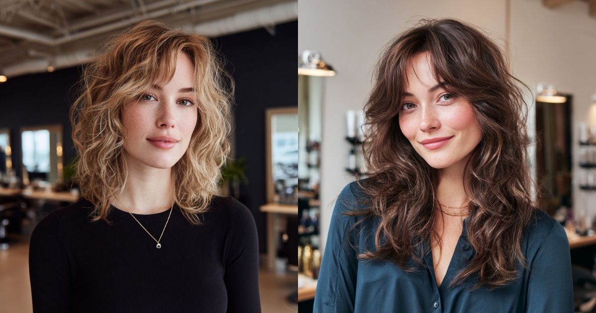 Asymmetric Shag Styles Defining Effortless Motion and Lift