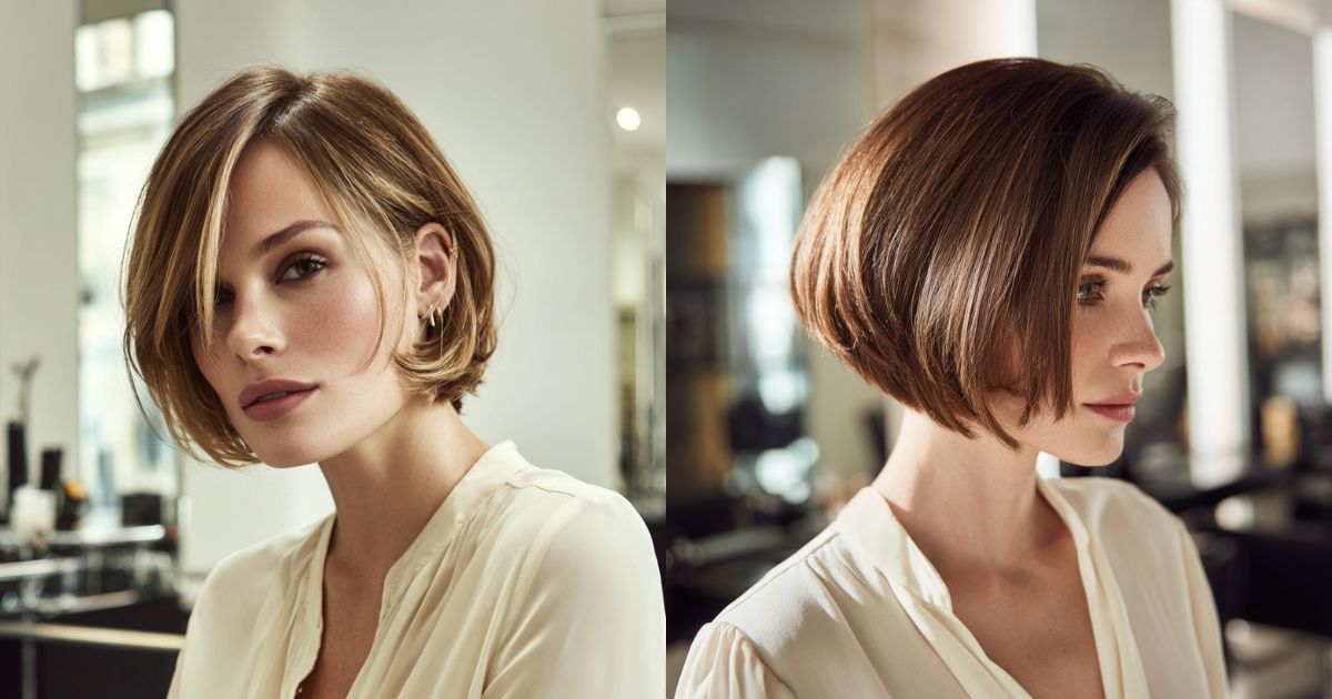 C-Cut Bob Hairstyles Balancing Structure and Soft Curvature