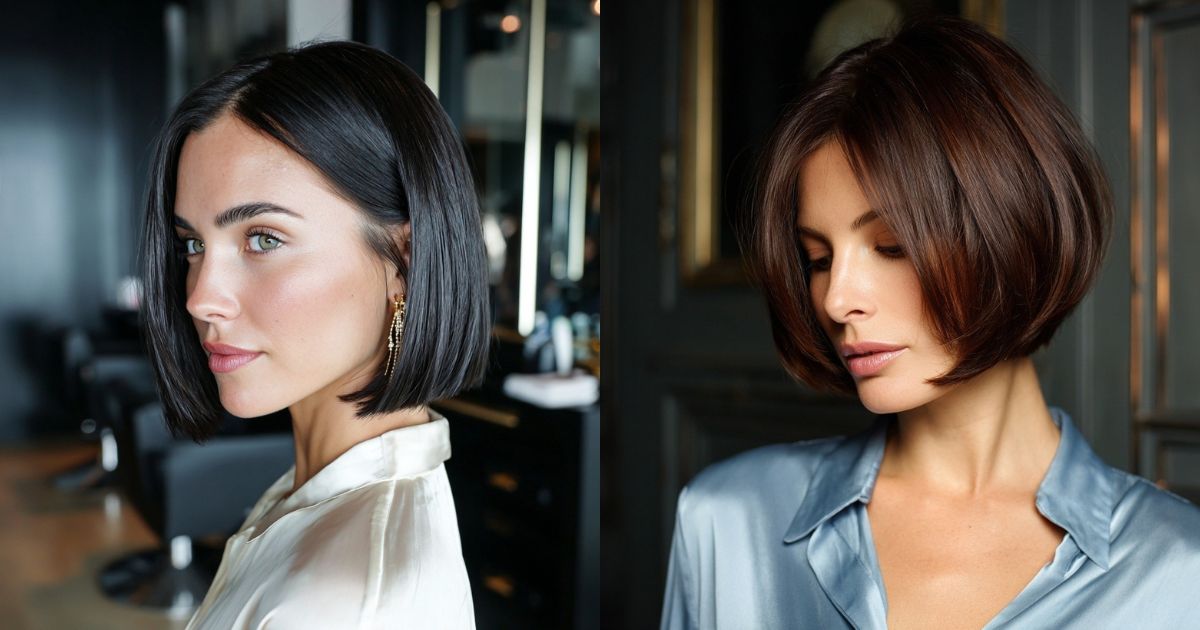 Posh Bob Hairstyles That Redefine Chic in Every Shade