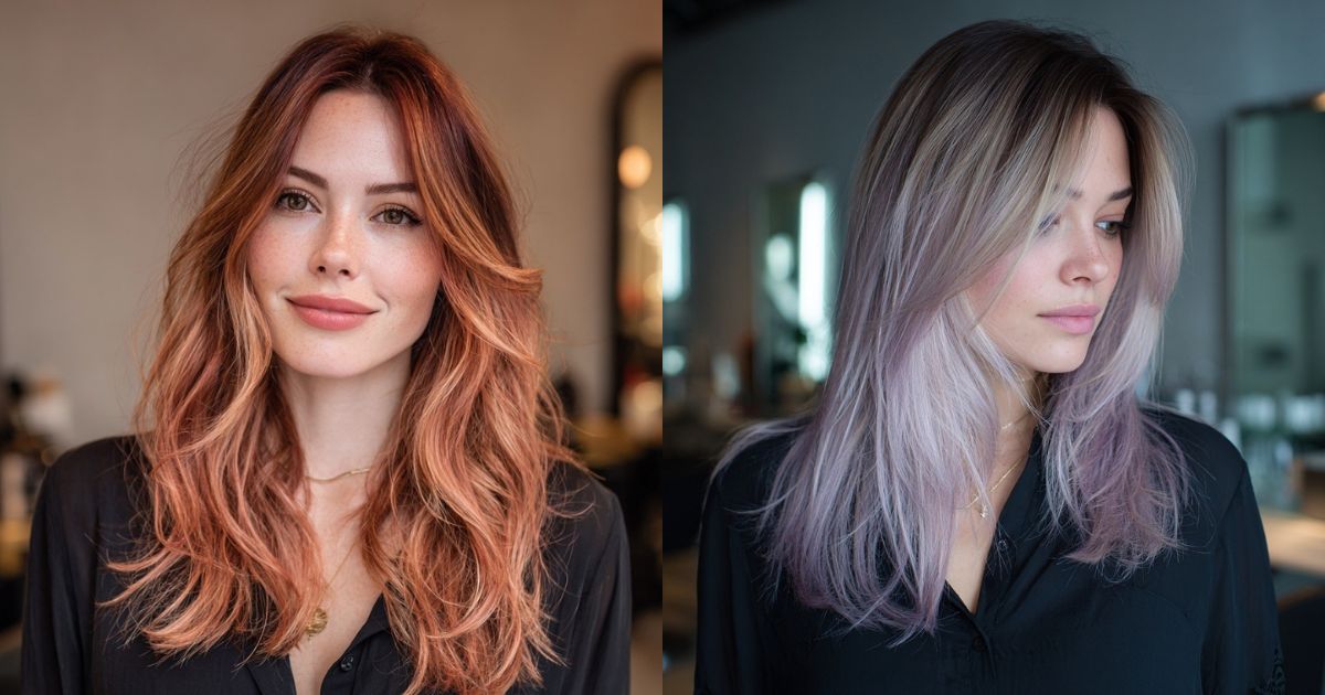 Spring Hair Color Trends: From Pastel Peach to Smoky Lilac