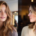 Dark Shade Hairstyles With Glass-Hair Shine