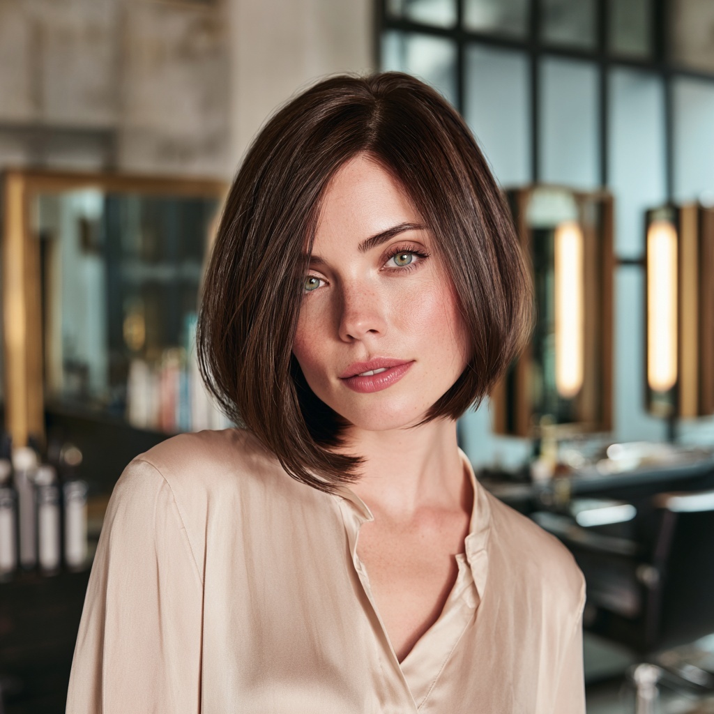 Air-Lifted Gloss Bob Balancing Structure and Ease