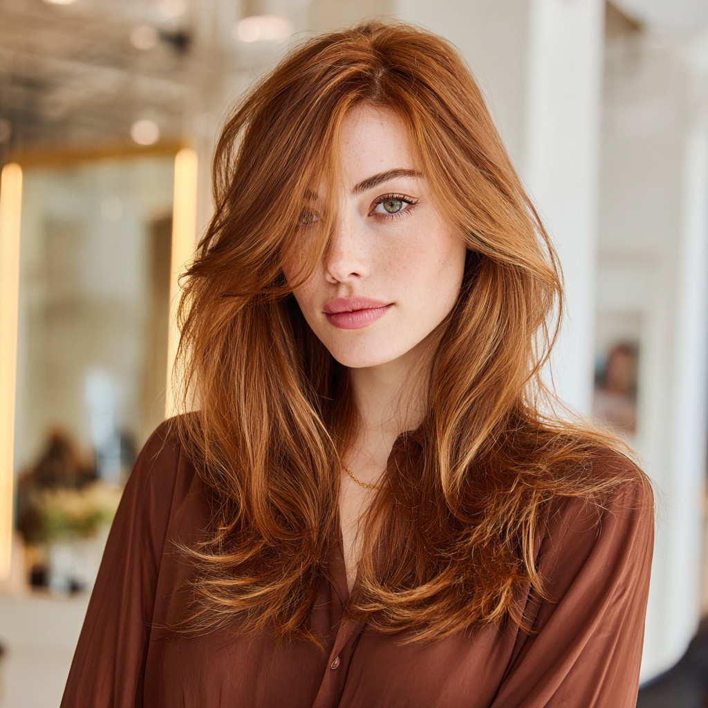 Amber Honey Foilyage Volume for a Lifting Glow