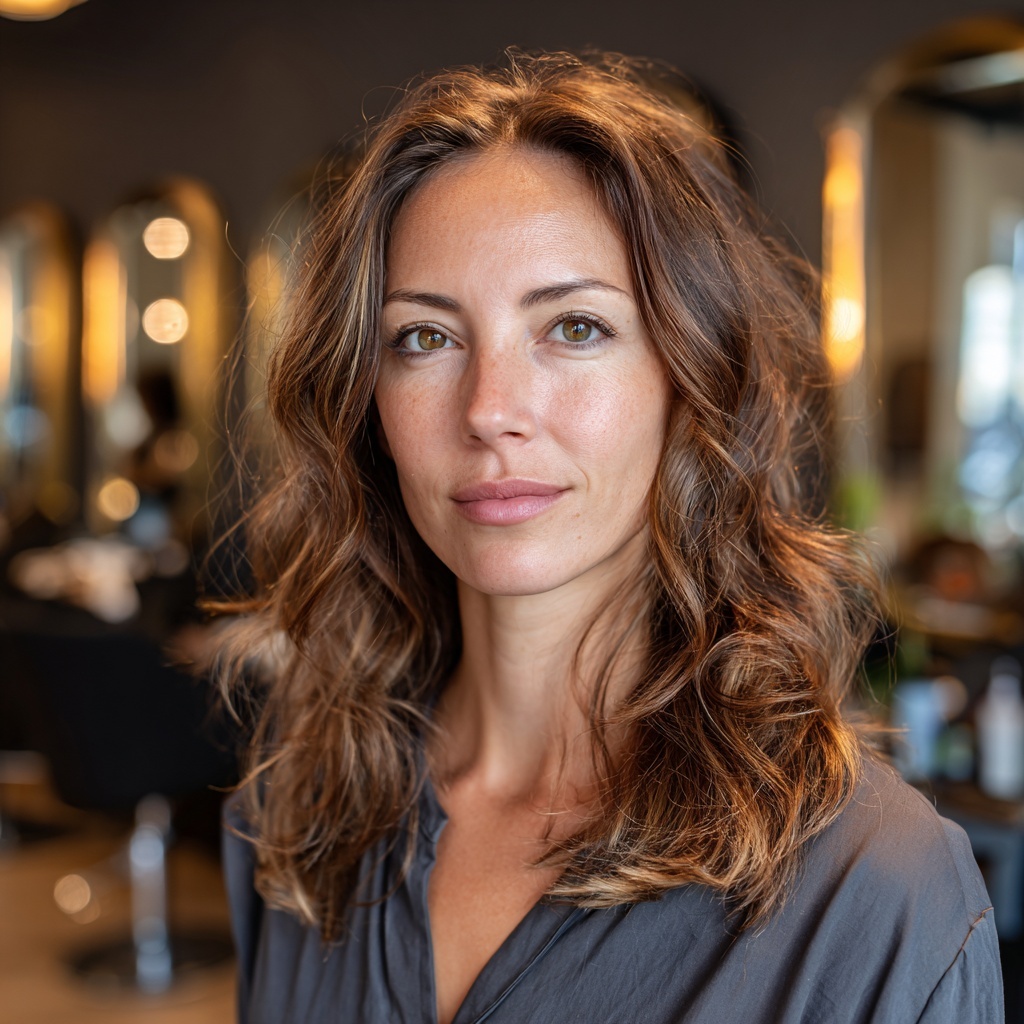 Amber Honey Lights for Face Framing