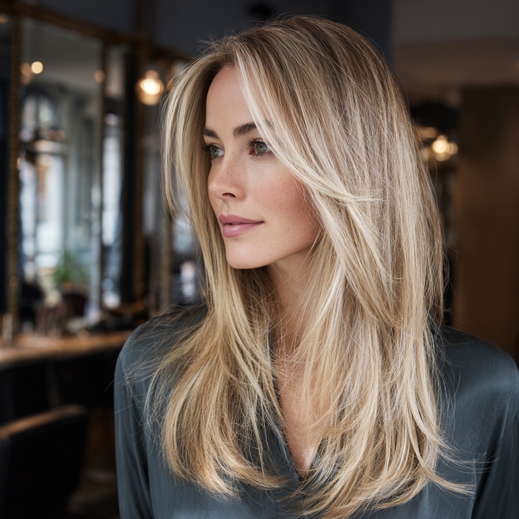 Ash Beige Hush Cut for Modern Lightness