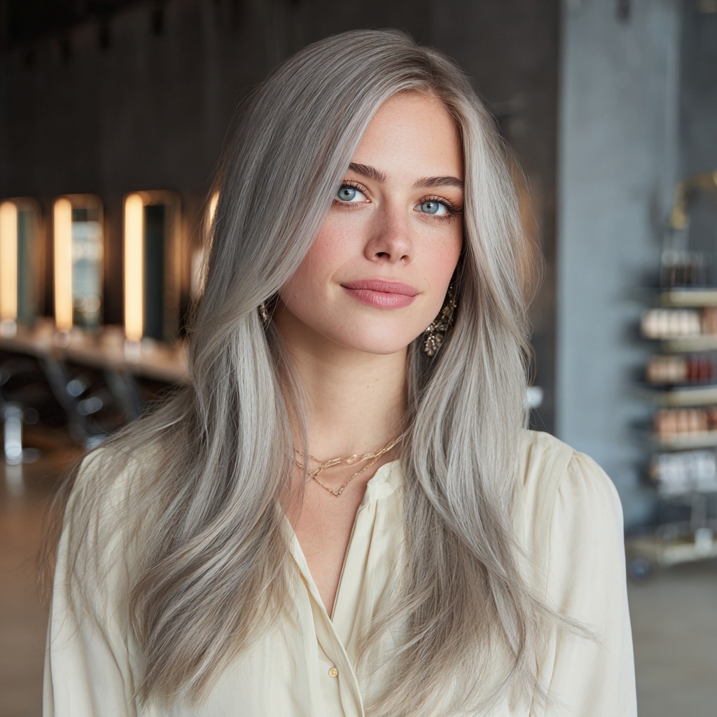 Ash Platinum Layers for Subtle Edge