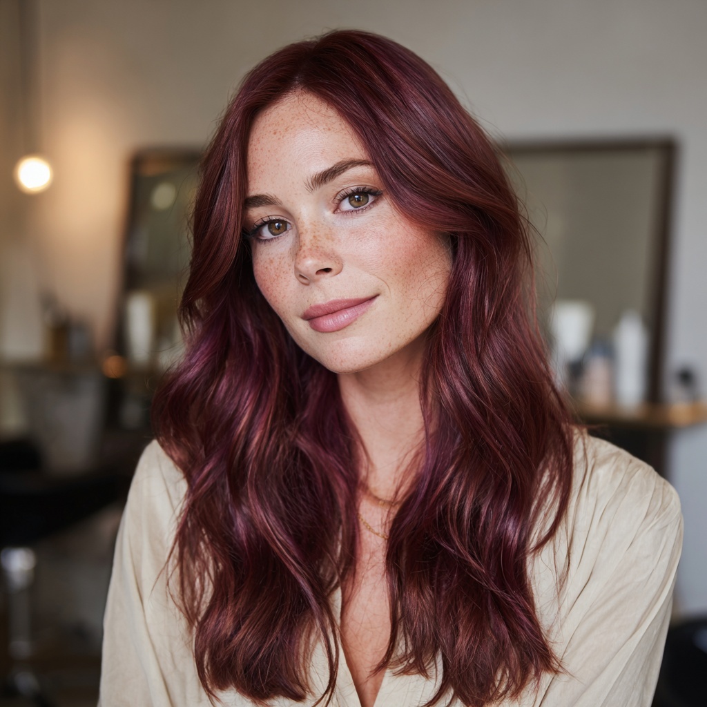 Berry Burgundy Blend for Soft Radiance