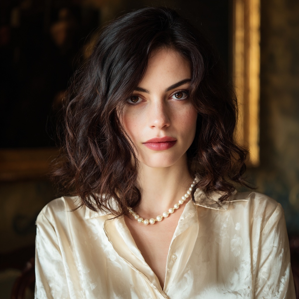 Black-Cherry Brunette for Dimensional Glow