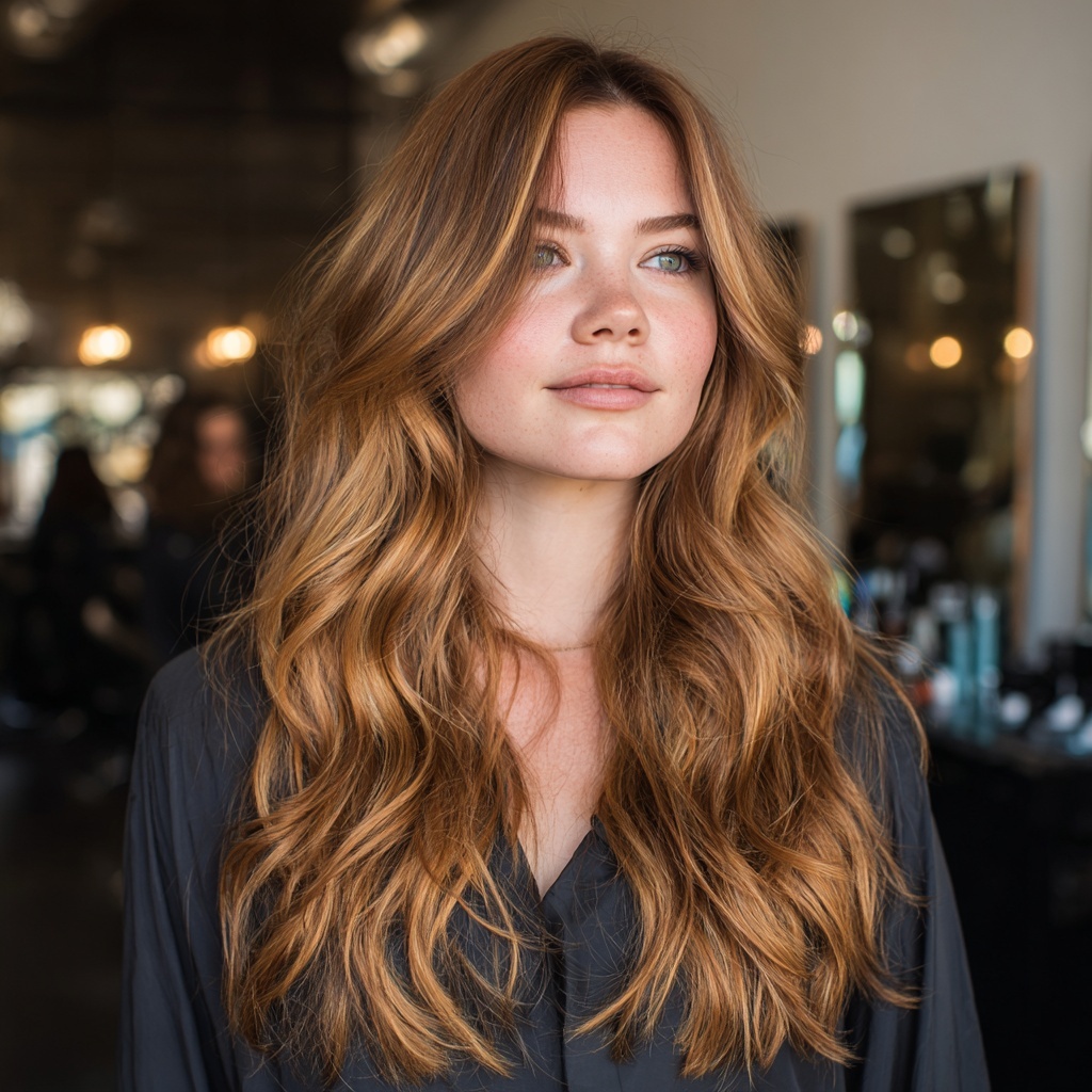 Butterscotch Caramel Glow for Texture Depth