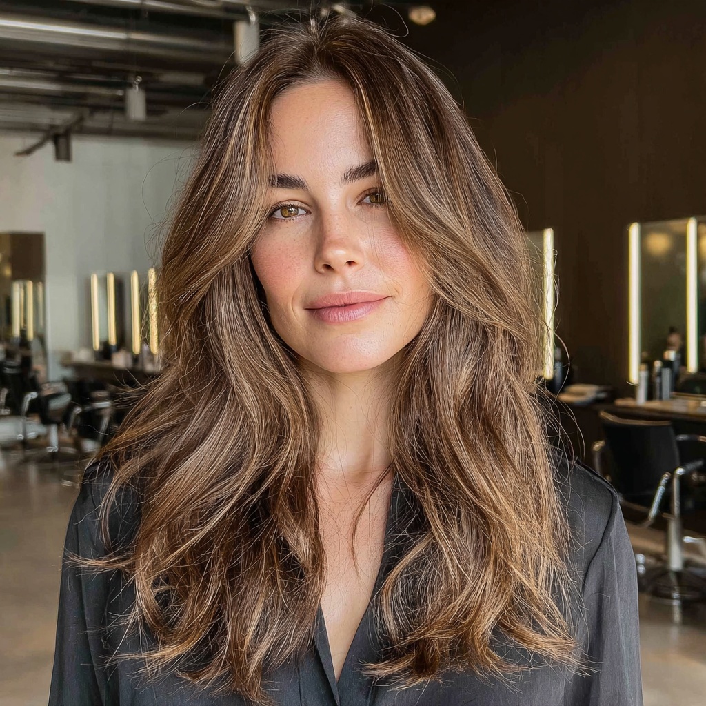 Buttery Bronde Lights for Soft Movement