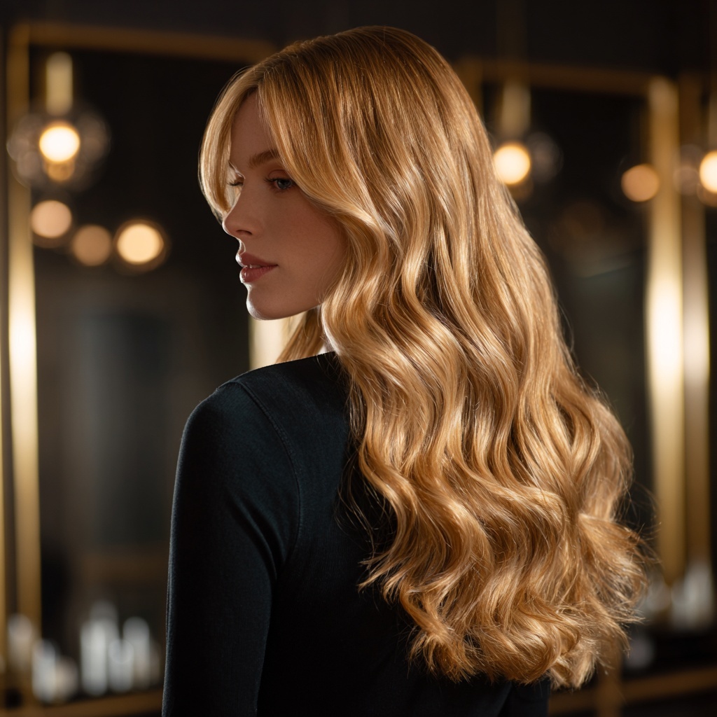 Cashmere Blonde Waves for Soft Sheen