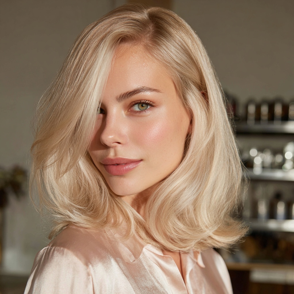 Champagne Lob With a Polished Sheen