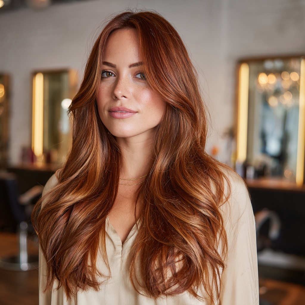 Chestnut Balayage Charlotte Radiance