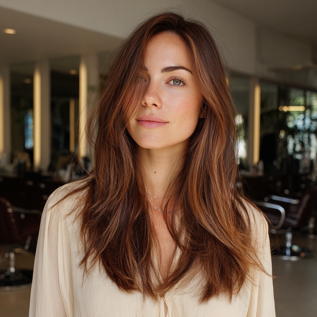 Chestnut Shine Layers for Rich Dimension