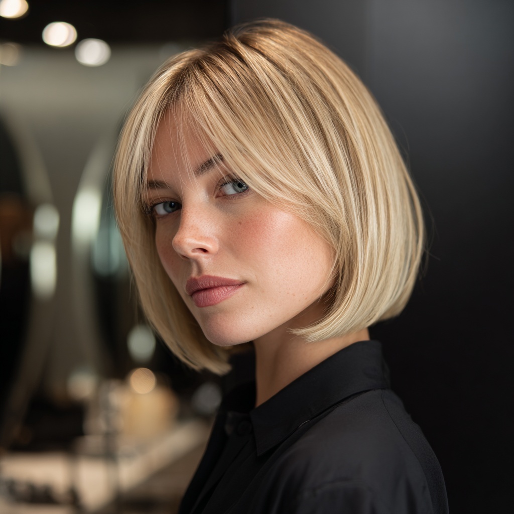 Clean Finish Bob for Quiet Shape