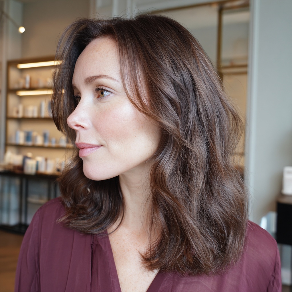 Cool Brunette Sheen for Minimalist Depth