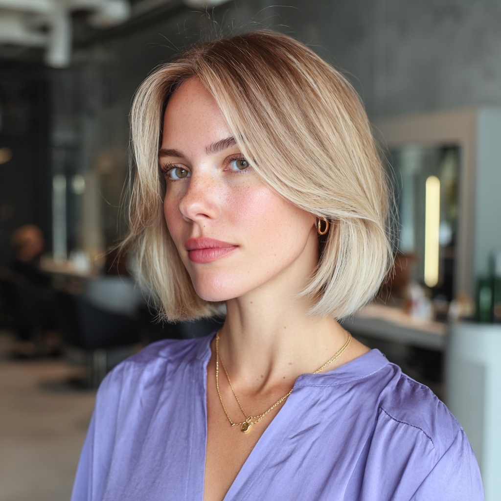 Dual-Tone Bob with Hidden Fade