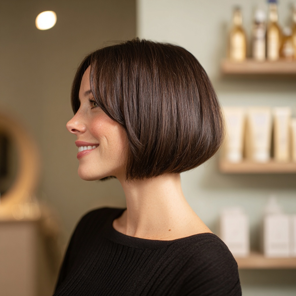 Espresso Contour Bob for Even Reflection