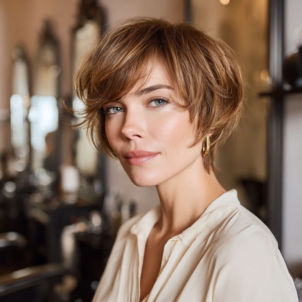 Feathered Pixie-Bob Holding Gentle Shape