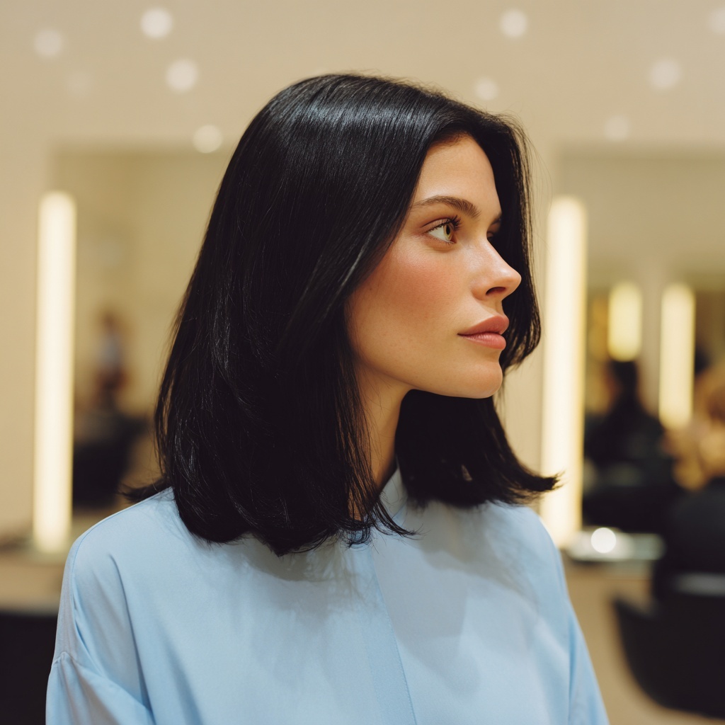 Glass-Sheened Lob for Seamless Motion