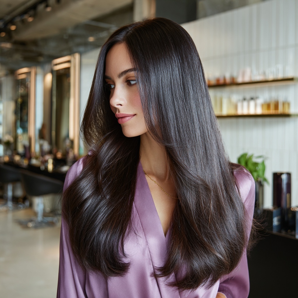 Glass Veil Length for Subtle Sheen