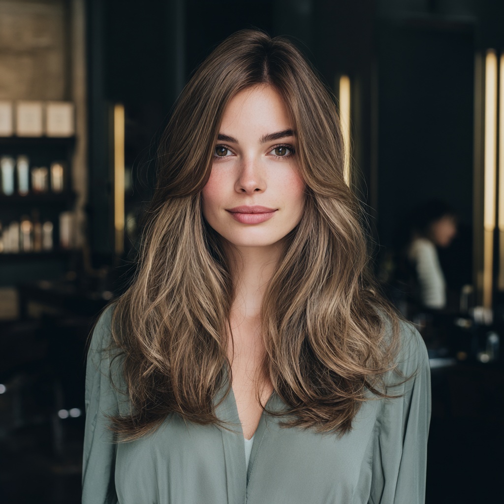 Glossed Mushroom Beige for Seamless Reflection