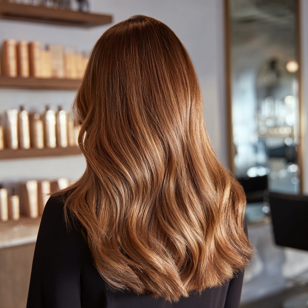 Golden Hazelnut Sheen for Polished Balance