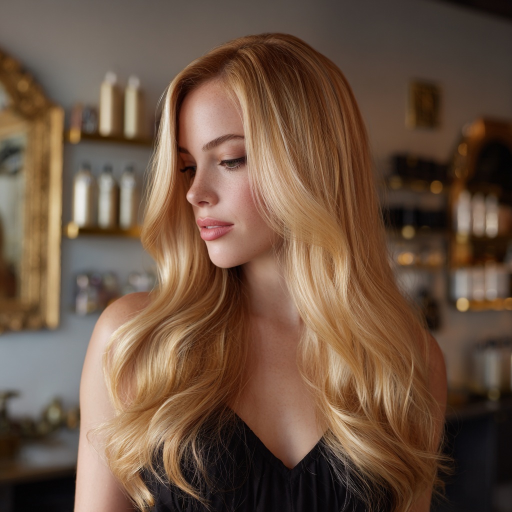 Golden Vanilla Gloss for Dimensional Brightness