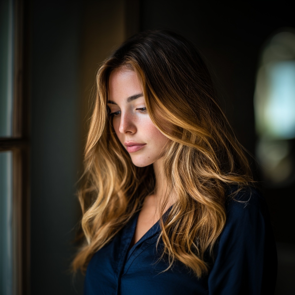 Honey Beige Root Melt for Dimensional Warmth