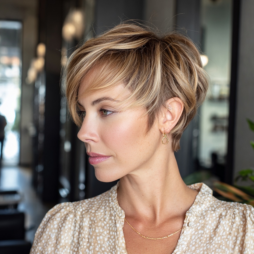 Honey Quartz Micro Highlight Pixie for Golden Dimension