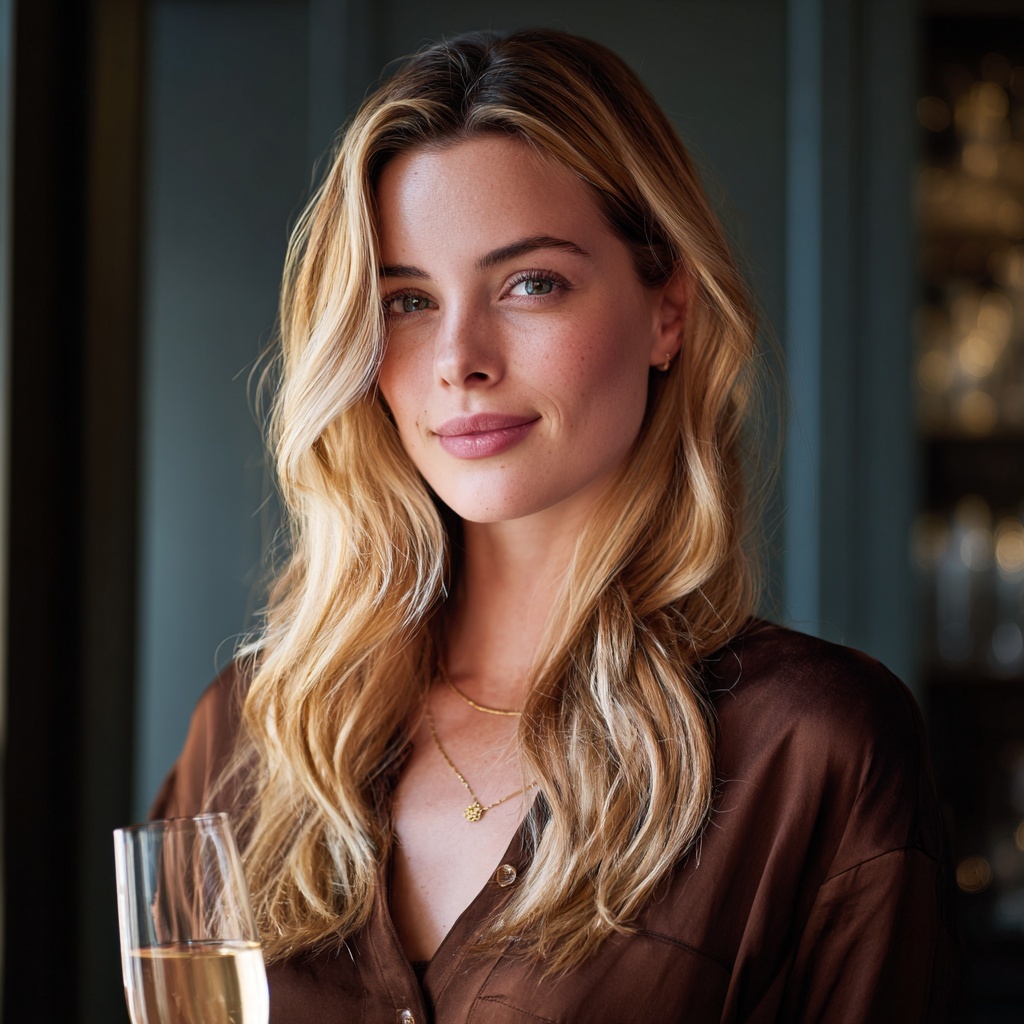 Iced Champagne Layers for Cool Radiance