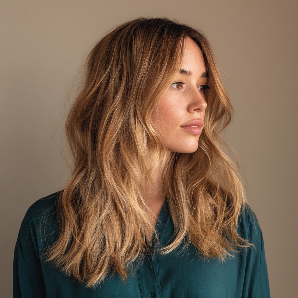 Matte Balayage Blend for Lived-In Texture