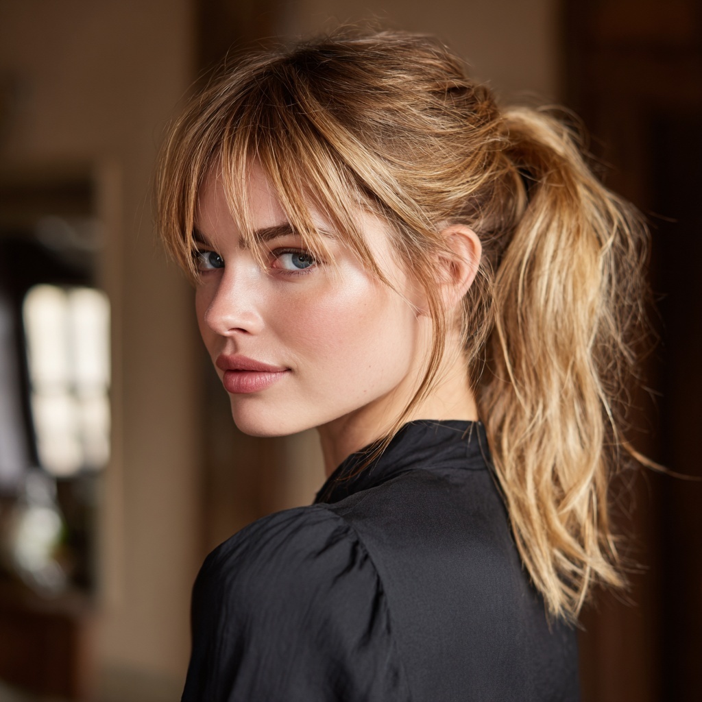 Matte Tousle Pony for Relaxed Structure