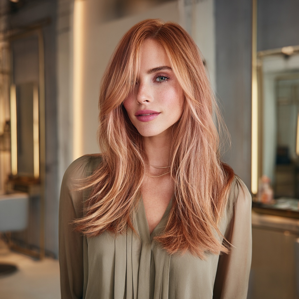 Metallic Rosewood for Warm Reflection