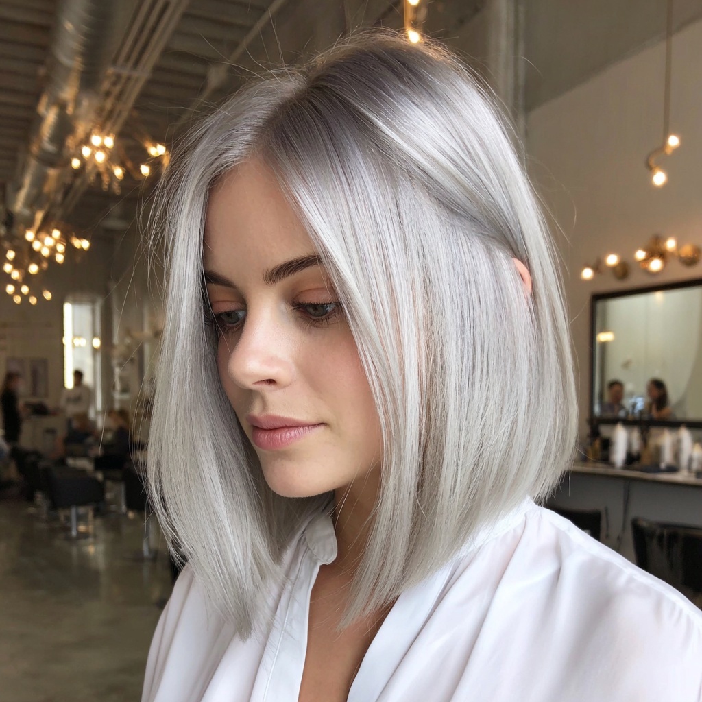 Micro Bob with Icy Silver Finish