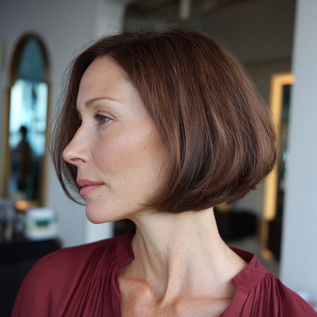 Minimalist Precision Bob Balances Depth and Line