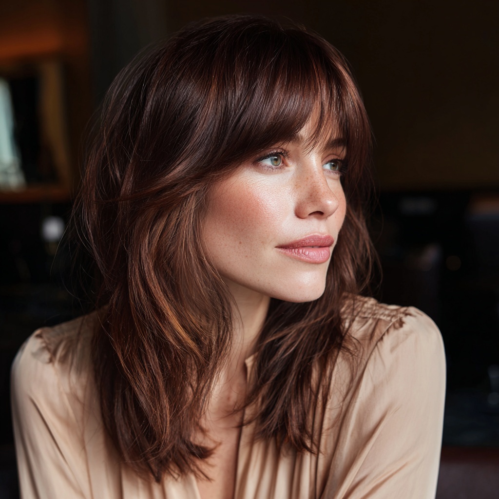 Mocha Melt Shag with Warm Reflection